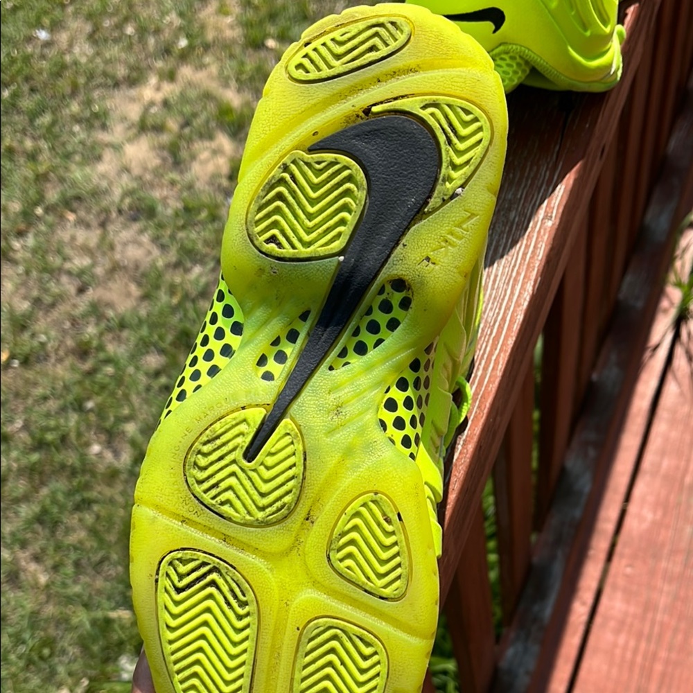 Kids Neon Green Sneakers - Picture 5 of 5